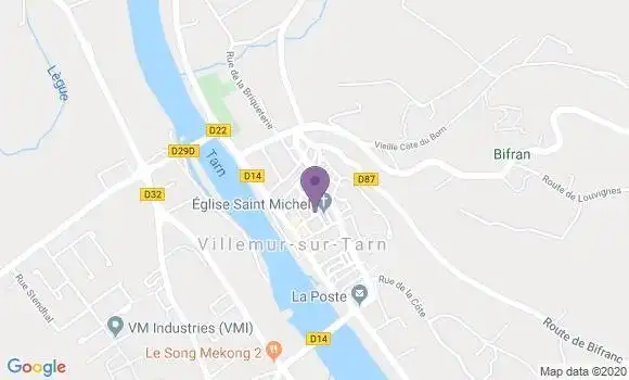 Localisation Vignot Ghislain