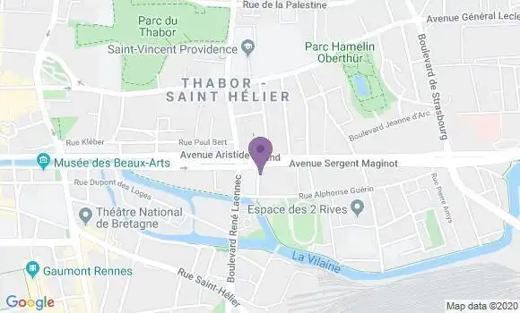 Localisation Mercadier Thierry