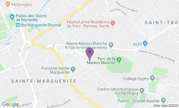Localisation De Barbarin Guilhem