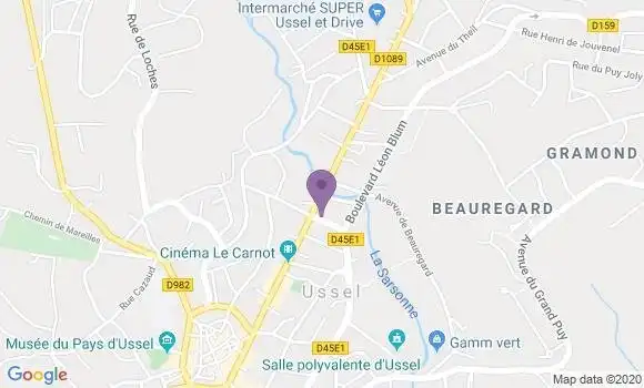 Localisation Godemet Marie