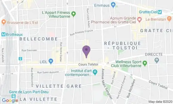 Localisation Allouard Charlotte