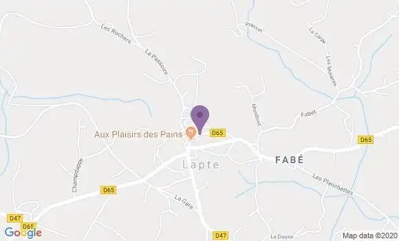 Localisation Chapal Pierre
