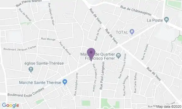 Localisation Laisne Sophie