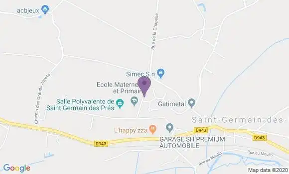 Localisation Enjalbal Pierre