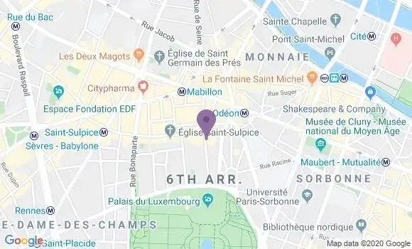 Localisation Morel Sabrie Brigitte