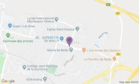 Localisation Chini Jean Christophe
