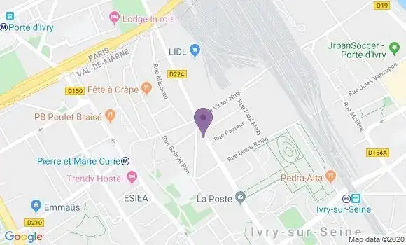 Localisation Lena Etienne