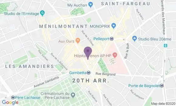 Localisation Roblin Nadine