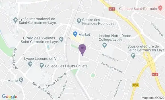 Localisation Valet Jean Philippe