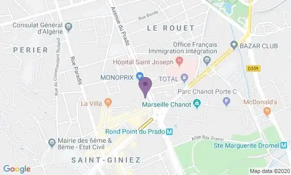 Localisation Dossetti Fabrice