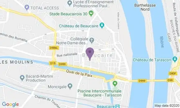 Localisation De la Dure Sylvie
