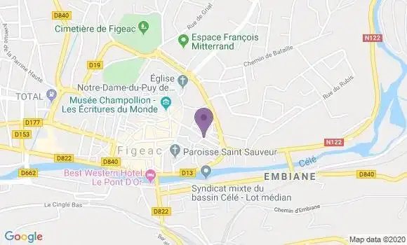 Localisation Batut Jean Pascal