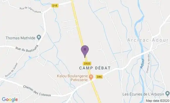 Localisation Laborde Christophe