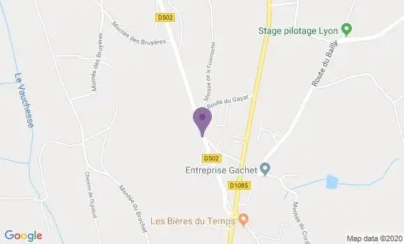 Localisation Douget Laurent André
