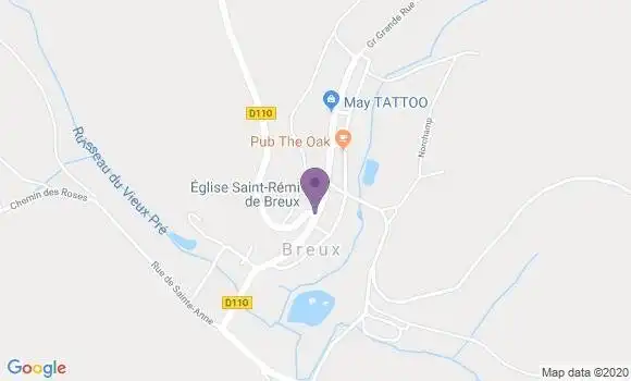 Localisation Bodson Francis