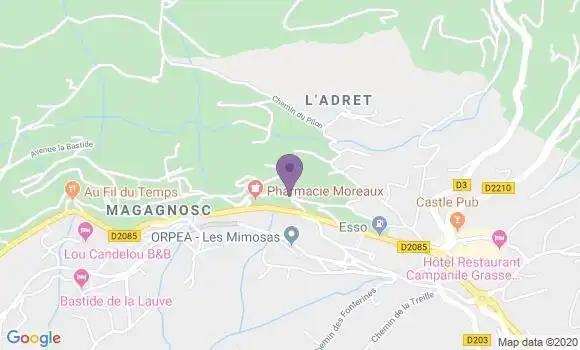 Localisation Baril Sarah