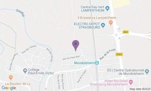 Localisation Borne Fabrice