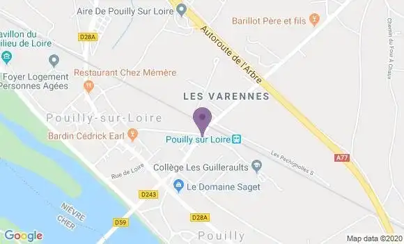 Localisation Clognier Delphine