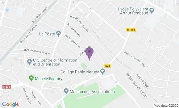 Localisation Nkoa Daniel