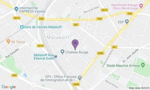 Localisation Trebel Christine