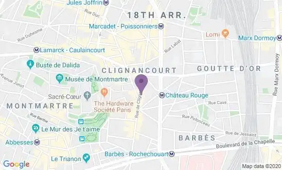 Localisation Goudenege Marie Cristel