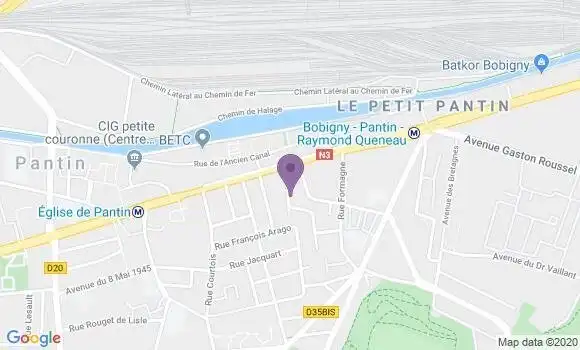 Localisation Coquard Benoît