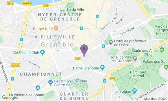 Localisation Birot Annie
