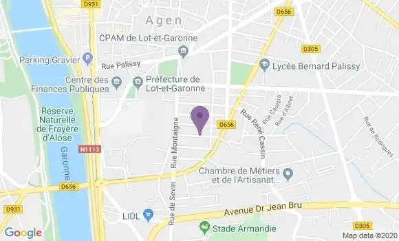 Localisation Millasseau Philippe