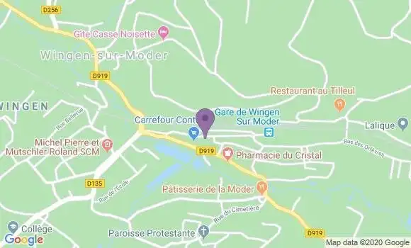 Localisation Keller Claire