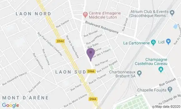Localisation Metzger Jean Marc