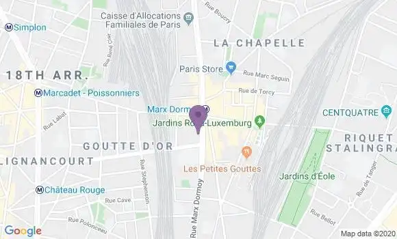 Localisation Dubois Caroline