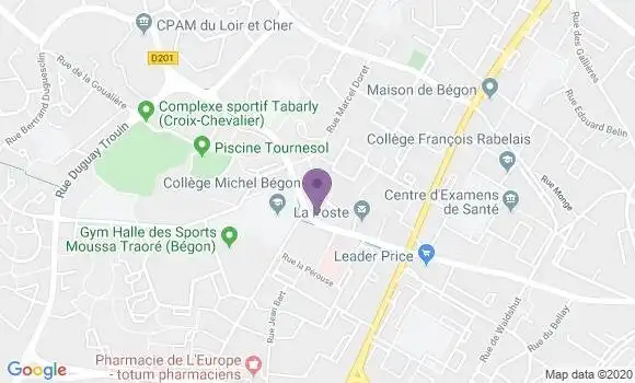 Localisation Faugeroux Benjamin