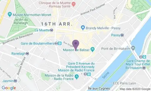Localisation Lefebvre du Prey Blanot Sophie