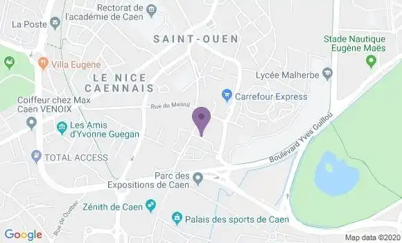 Localisation Chilou Jean Come