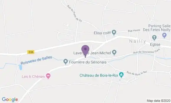 Localisation Damour Thierry