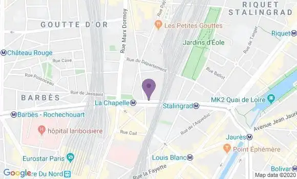Localisation Lacombe Marc Emmanuel
