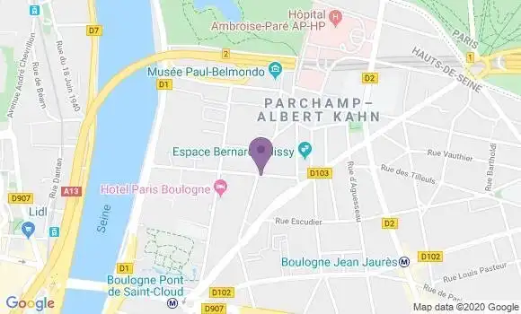 Localisation Verger Michel