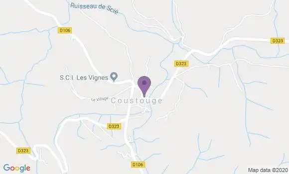 Localisation Courtiade Matthieu