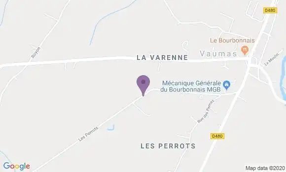 Localisation Rouyer Olivier