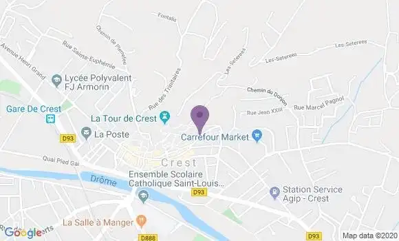 Localisation Gaux Jean Charles