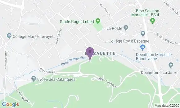 Localisation Bodiou Julie