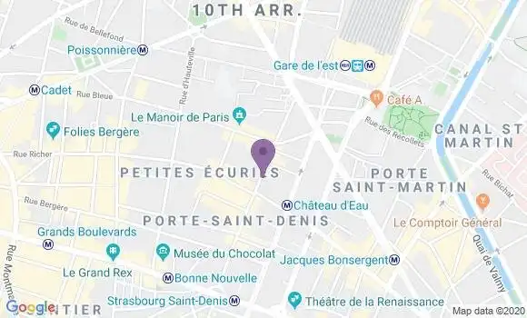 Localisation Chastang Jean Jacques