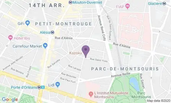 Localisation Dubalen Yves