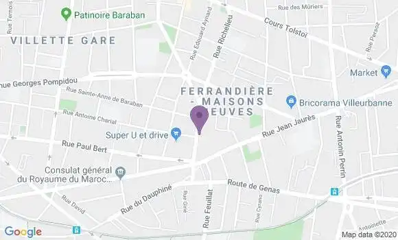 Localisation Guenot Philippe