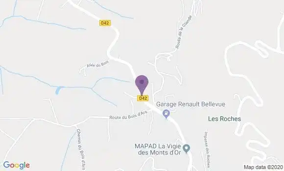 Localisation Berthaud Eric