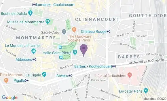 Localisation Denis Fabien