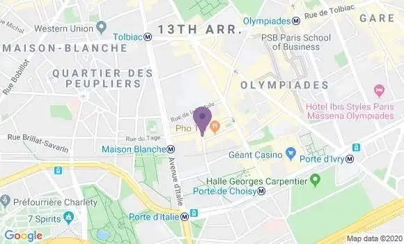 Localisation Gravereaux Benoît