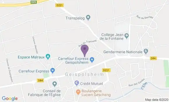 Localisation Zeis Olivier