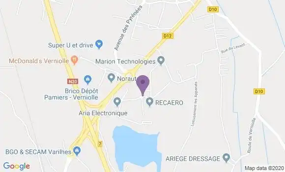 Localisation Canal Diaz Isabelle