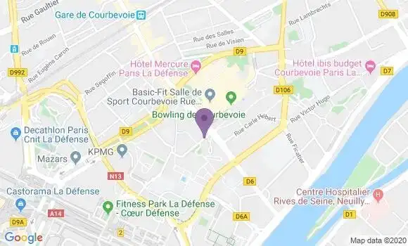 Localisation Burger Hugues